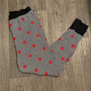 Victoria’s Secret Pajama Pants with Red Hearts